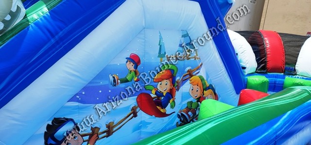 Winter Playland Obstacle Course Rental Phoenix Arizona